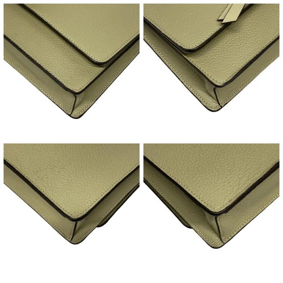 Chloe ALPHABET Light Green Leather - Shoulder Bag 698-051925 - Picture 6 of 14